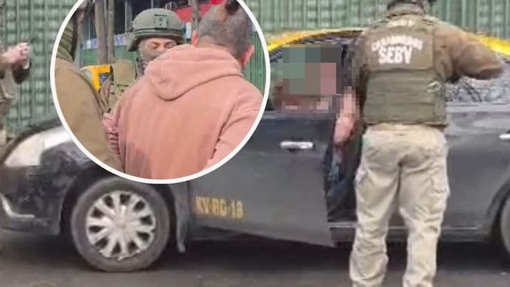 Mientras esperaba pasajeros: así fue la detención de un taxista prófugo buscado por abuso sexual contra su hija