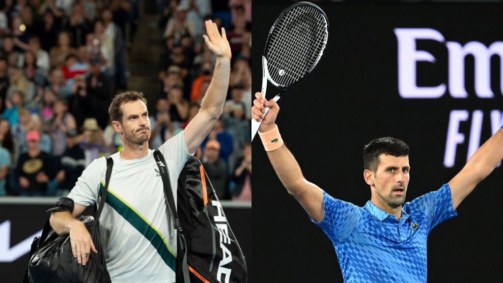 Abierto de Australia: Andy Murray queda eliminado y Novak Djokovic continúa en carrera