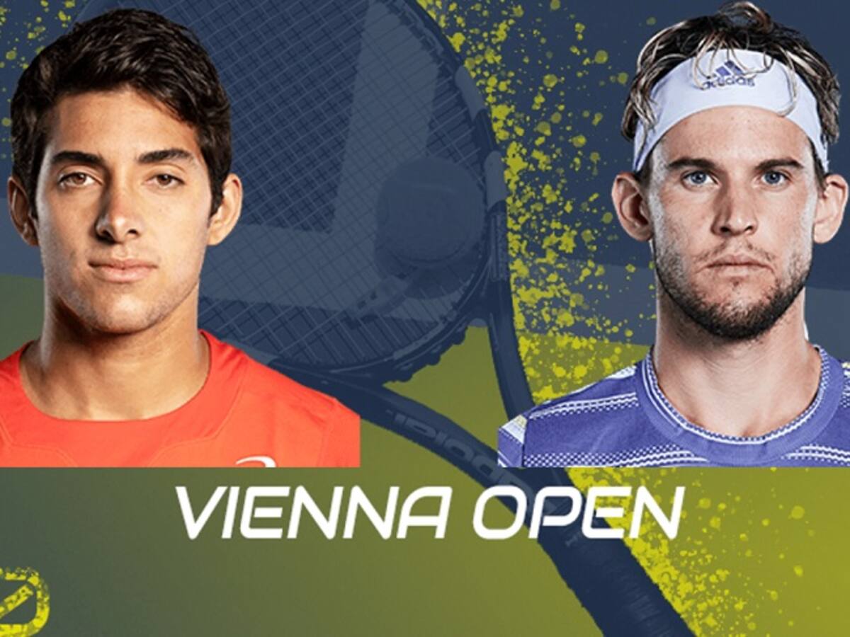 Cristian Garin ya tiene horario definido para medirse ante Dominic Thiem en el ATP 500 de Viena