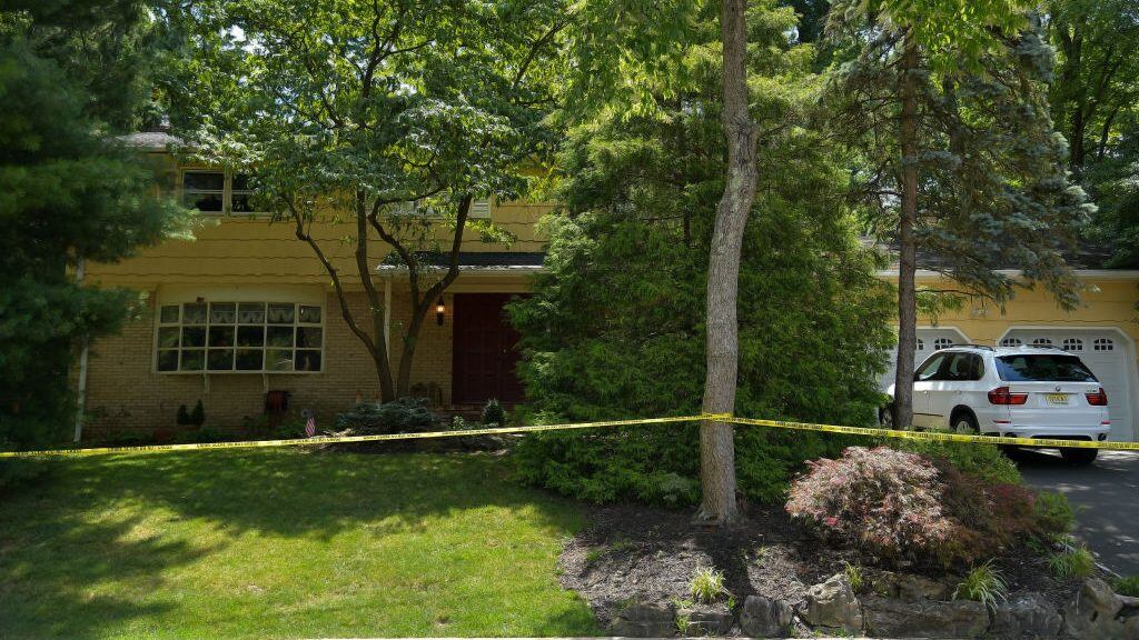 NORTH BRUNSWICK, NEW JERSEY - JULY 20: A view of the home of U.S. District Judge Esther Salas. on July 20, 2020 in North Brunswick, New Jersey. Salas' son, Daniel Anderl, was shot and killed and her husband, defense attorney Mark Anderl, was injured when a man dressed as a delivery person came to their front door and opened fire. Salas was not injured. US marshals and the FBI are investigating. (Photo by Michael Loccisano/Getty Images)
