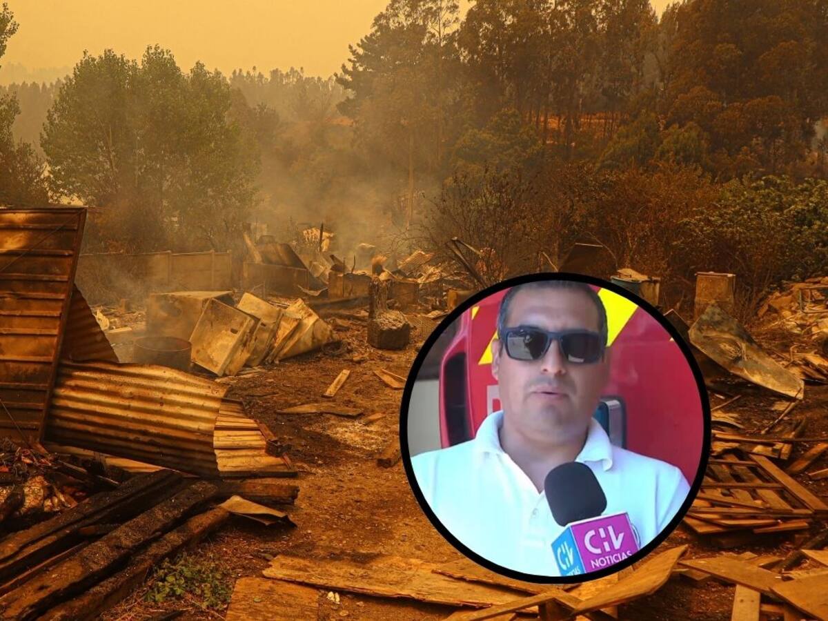 “Ha sido lo más difícil que he vivido...”: el dramático relato de un bombero tras rescatar a más de 200 personas en Penco