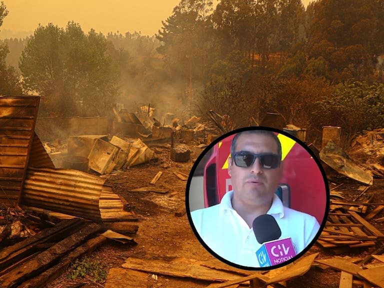 “Ha sido lo más difícil que he vivido...”: el dramático relato de un bombero tras rescatar a más de 200 personas en Penco