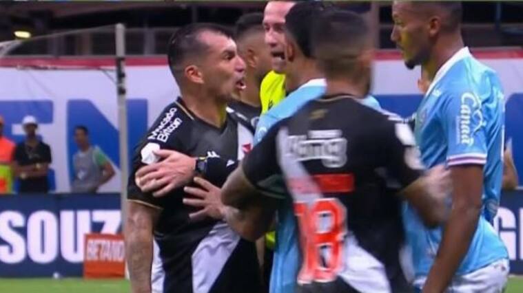 Gary Medel participa en empate del Vasco da Gama y queda suspendido para el próximo juego en el Brasileirao
