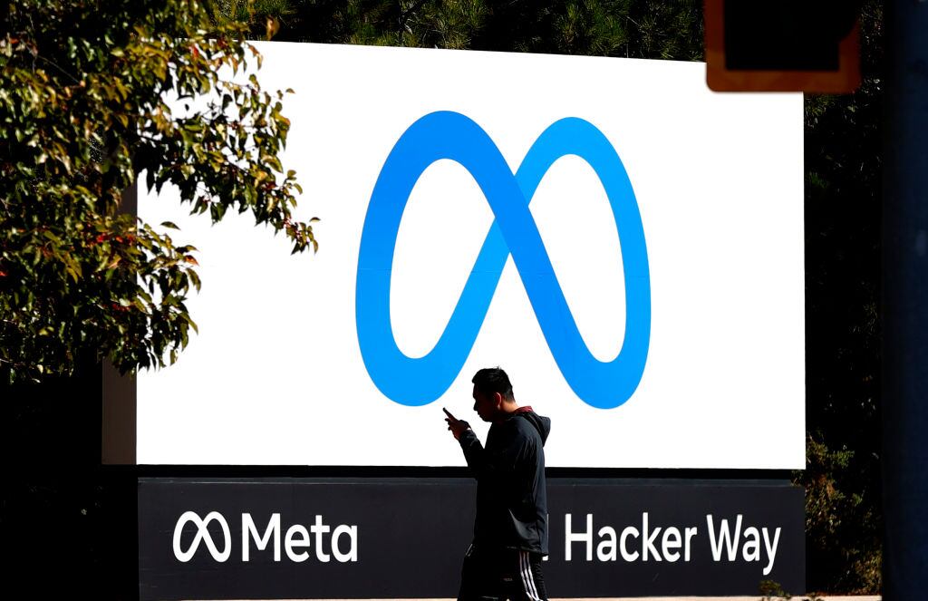 Meta, el nuevo nombre de Facebook. Foto: Getty Images