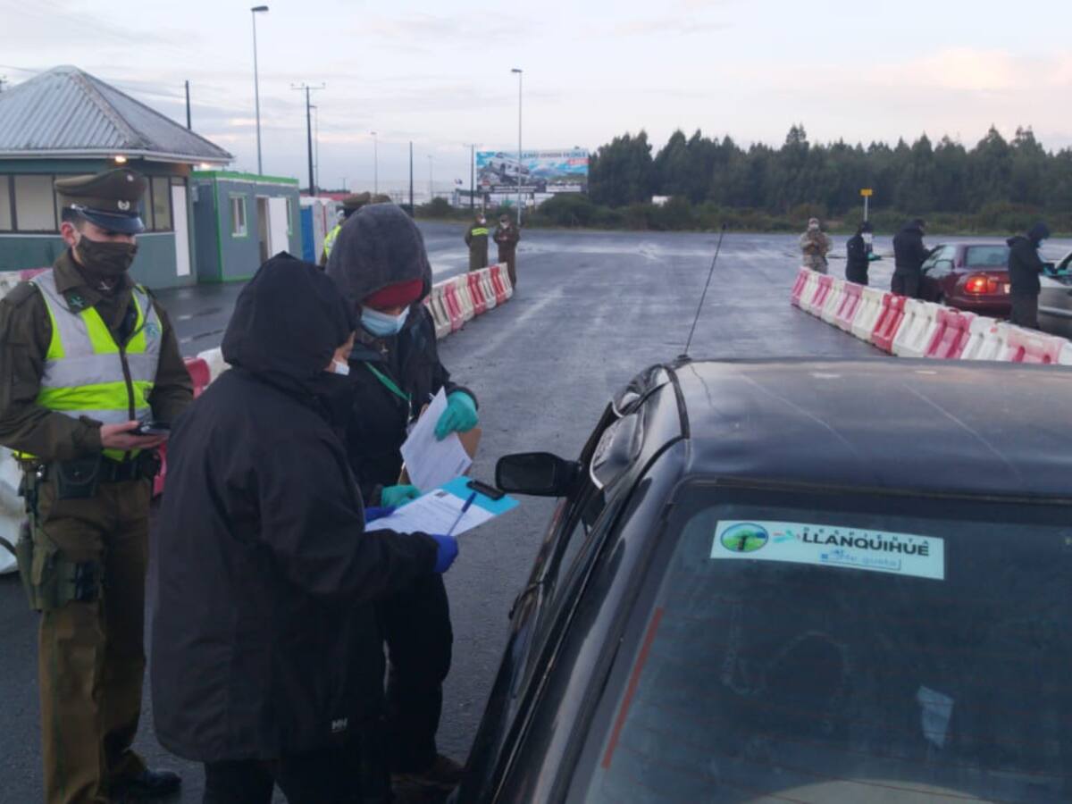 Tres sujetos quedaron en prisión preventiva luego de ser detenidos en aduana sanitaria de Puerto Varas