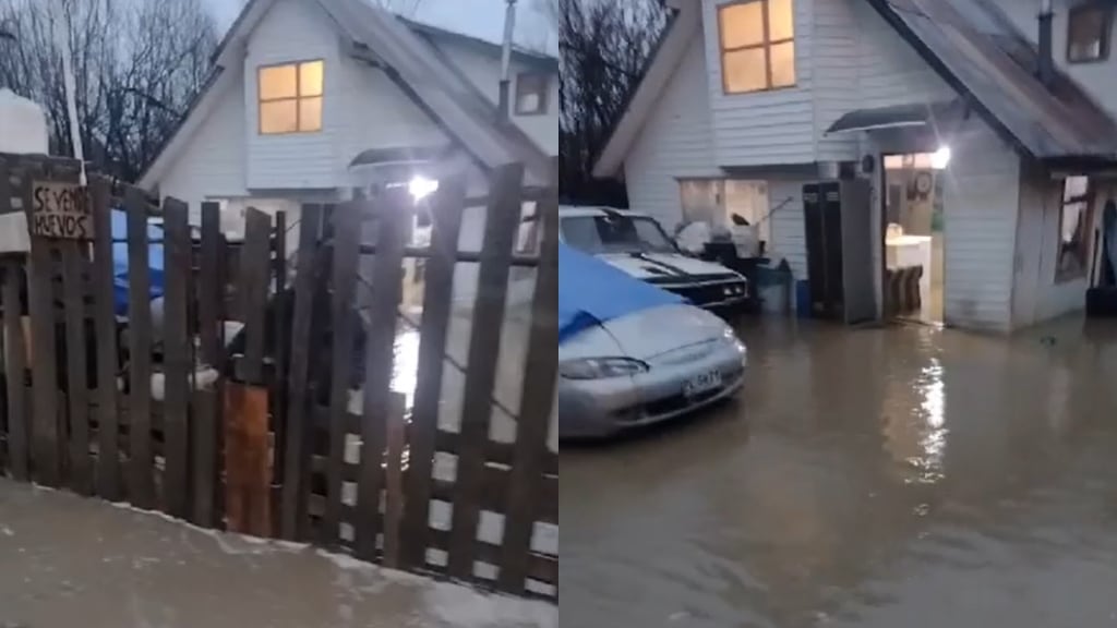 Intensas inundaciones por deshielos en Punta Arenas: autoridades activan medidas de emergencia