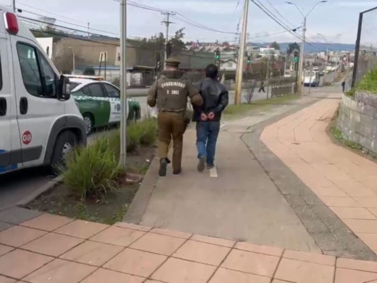 Conductor de locomoción colectiva es sorprendido bajo los efectos de la cocaína en Temuco