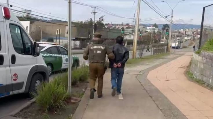 Conductor de locomoción colectiva es sorprendido bajo los efectos de la cocaína en Temuco