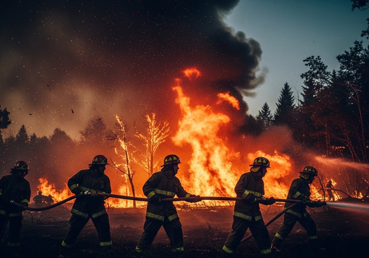 Incendio forestal