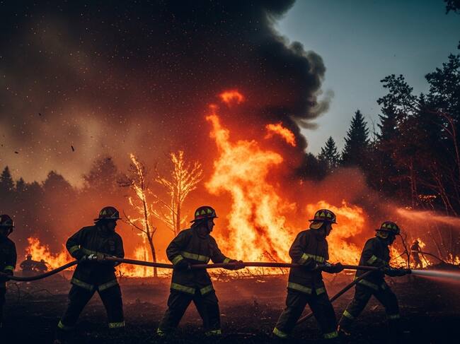 Incendio forestal