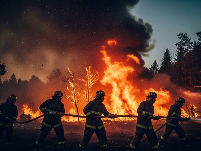 Incendio forestal