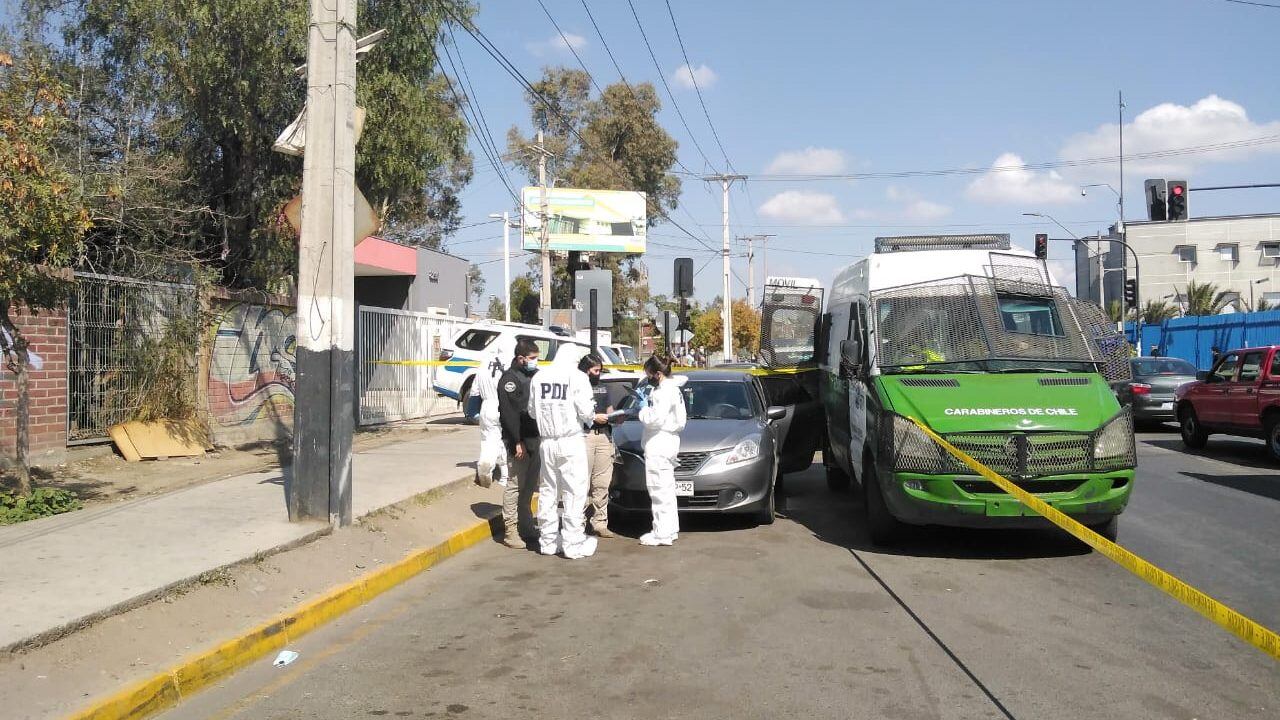Brigada de Homicidios de la PDI en Lo Espejo