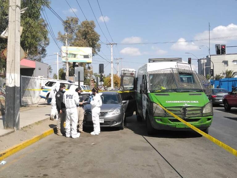 Brigada de Homicidios de la PDI en Lo Espejo