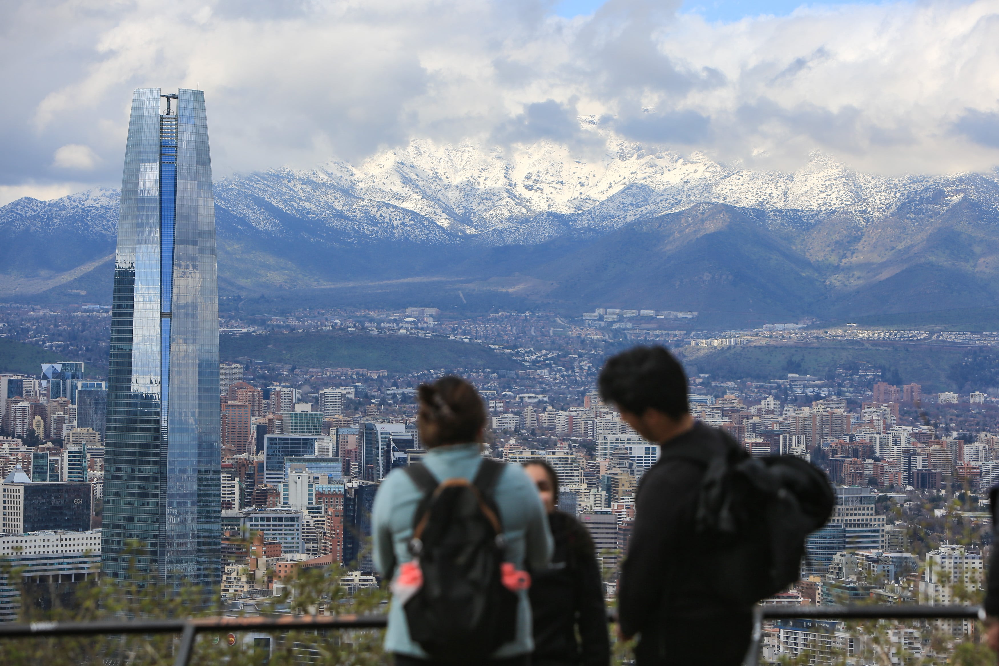 Panorámica de Santiago de Chile