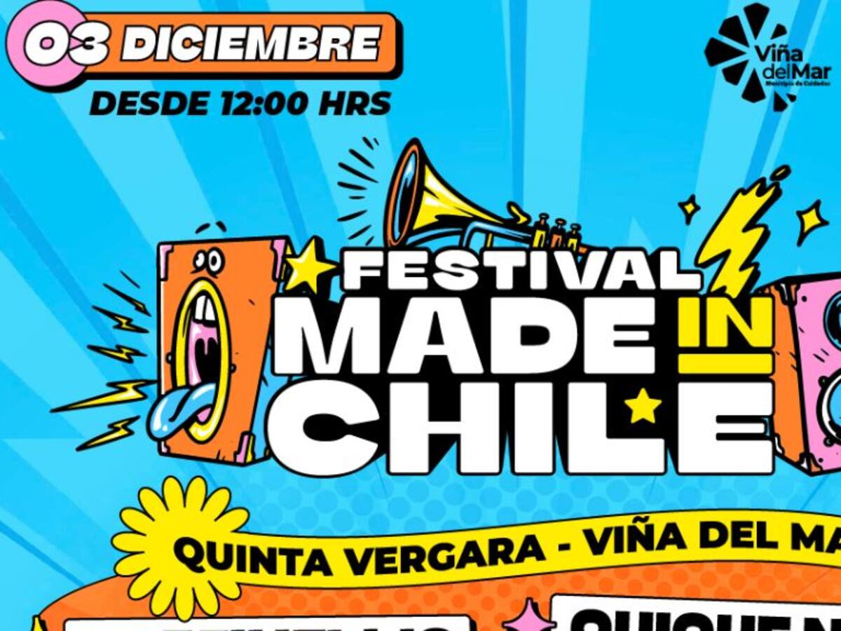 Festival Made in Chile: cumbre de músicos 100% nacionales se llevará a cabo en la Quinta Vergara