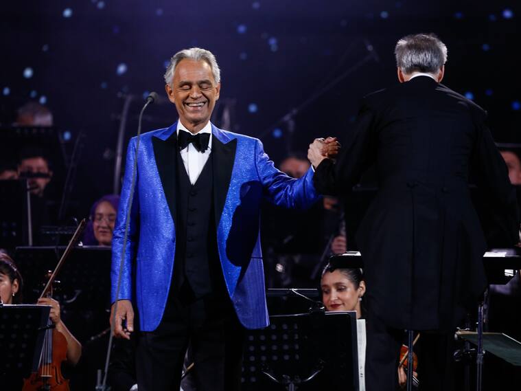 Andrea Bocelli.FOTO: DIEGO MARTIN /AGENCIAUNO