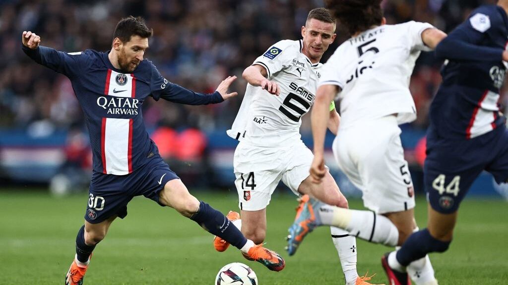 Con pifias a Messi incluídas: PSG pierde ante el Rennes y suma la segunda derrota en sus últimos tres partidos