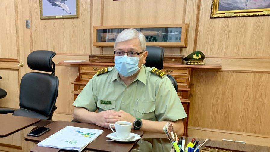 Ricardo Yáñez envió saludo a Carabineros en primer día en el cargo