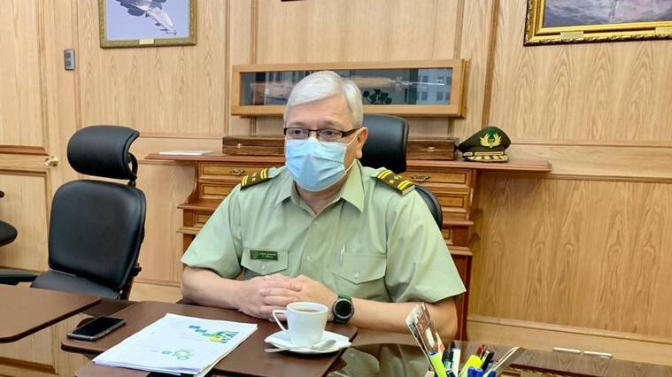Ricardo Yáñez envió saludo a Carabineros en primer día en el cargo
