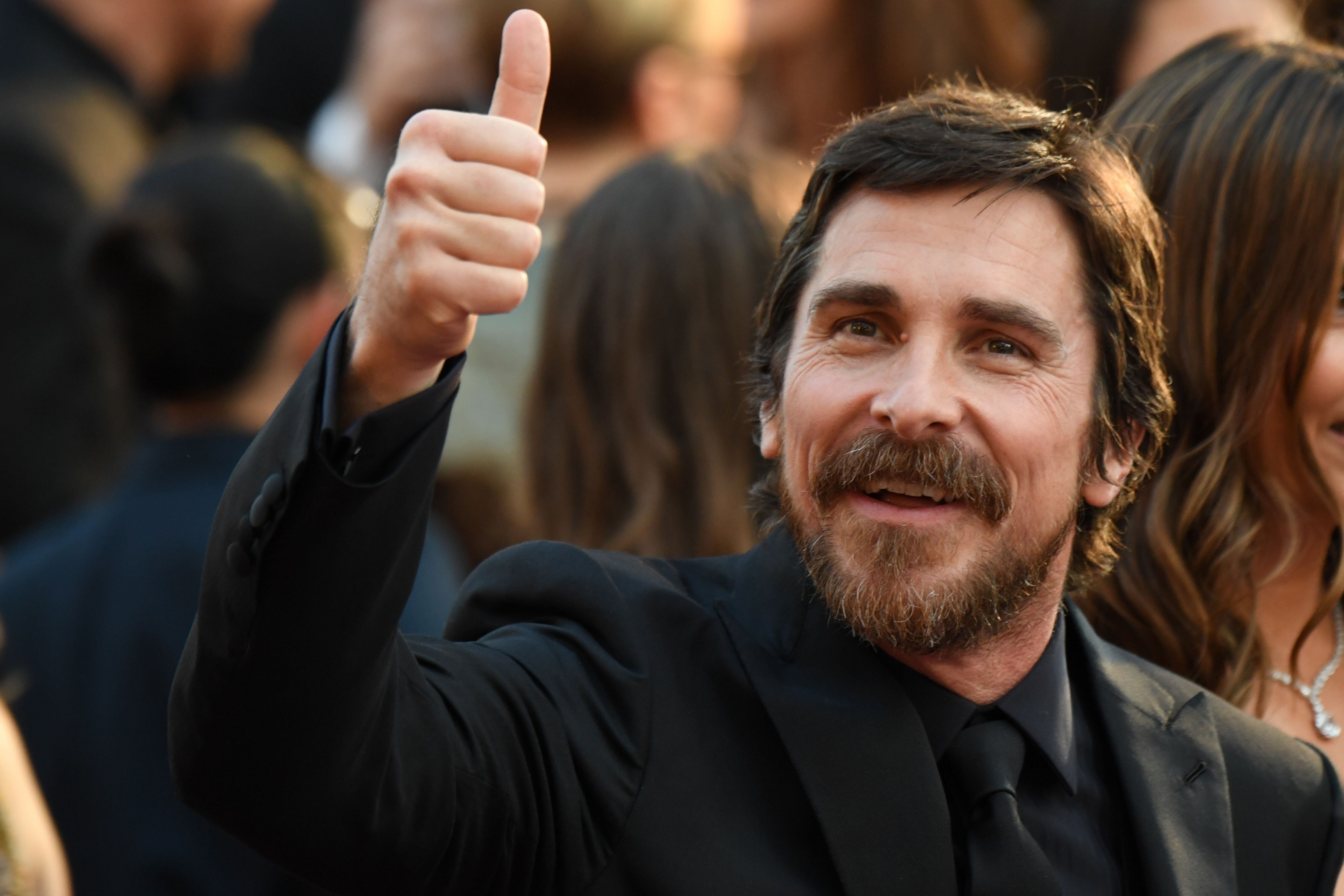 Best Actor nominee for "Vice" Christian Bale and his wife Sibi Bale arrive for the 91st Annual Academy Awards at the Dolby Theatre in Hollywood, California on February 24, 2019. (Photo by Robyn Beck / AFP) (Photo credit should read ROBYN BECK/AFP via Getty Images)