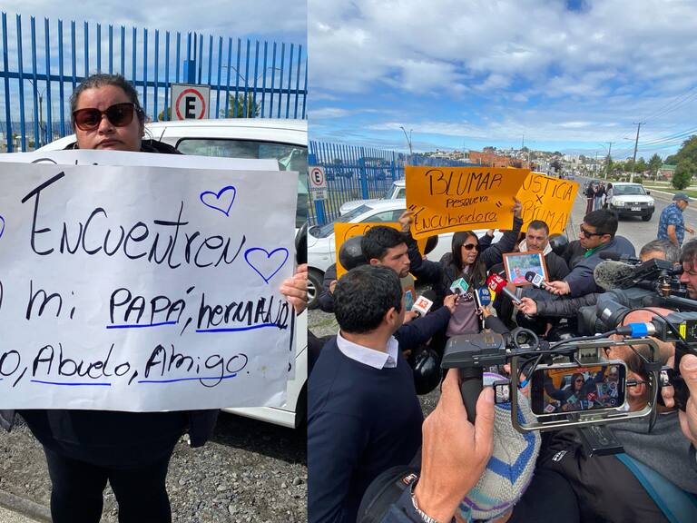 Familiares de tripulantes desaparecidos en el Biobío exigen respuestas a la Armada: acusan poco avance