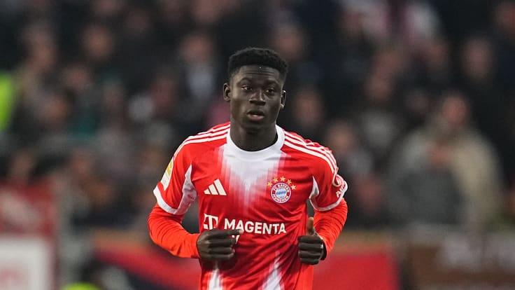 Llegado desde África: el emotivo gesto para un debutante en el Bayern Múnich