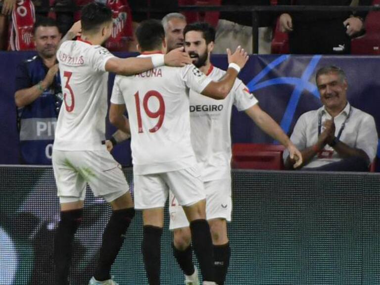 El Sevilla de Sampaoli goleó al Copenhague en España y se sigue manteniendo con vida en la UEFA Champions League