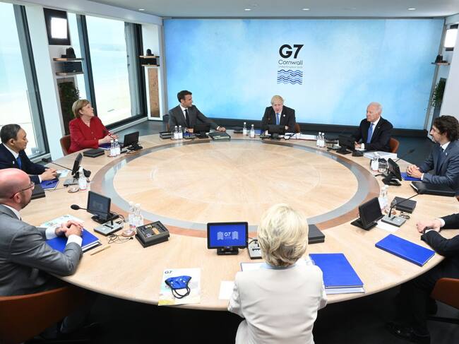 La cumbre de los gobernantes del G-7 en Cornualles