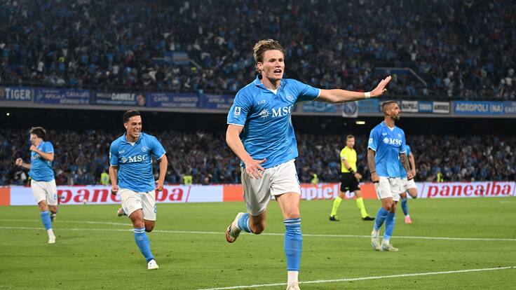 Napoli se consagra campeón de la Serie A por cuarta vez en su historia pese a triunfo del Inter