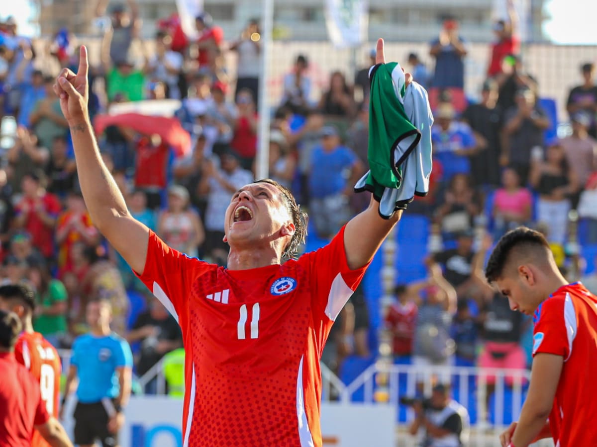 La Roja de Fútbol Playa remontó de manera épica a Ecuador y ya suma dos triunfos en la Copa América de Iquique