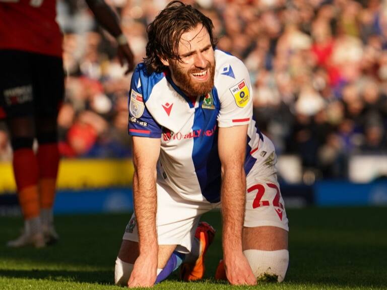 Ben Brereton fue titular: Blackburn Rovers empata con Luton y aguarda un milagro para entrar a los playoffs de la Championship