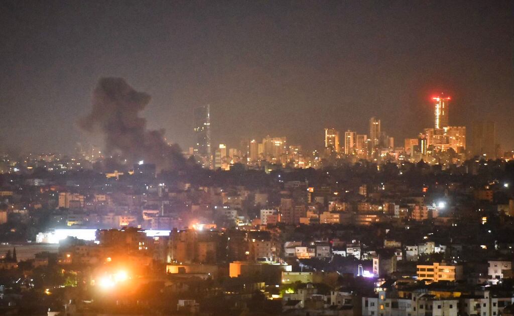 El Ejército de Israel lanzó un ataque aéreo sobre diferentes municipios de la zona sur de la ciudad de Beirut en el Líbano