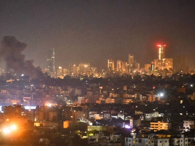 El Ejército de Israel lanzó un ataque aéreo sobre diferentes municipios de la zona sur de la ciudad de Beirut en el Líbano