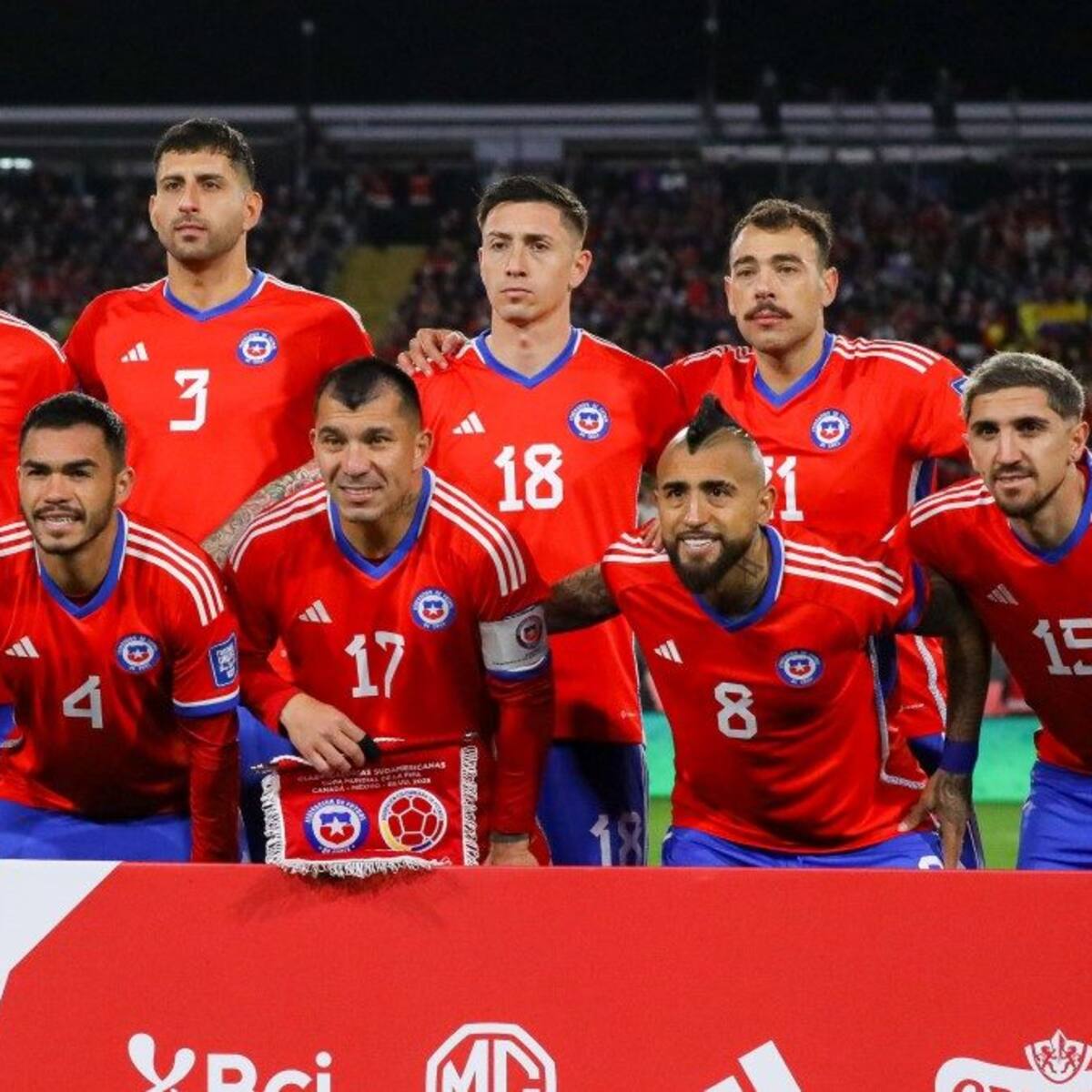 Solo un cambio respecto a Colombia: la más probable formación de Chile para recibir a Perú