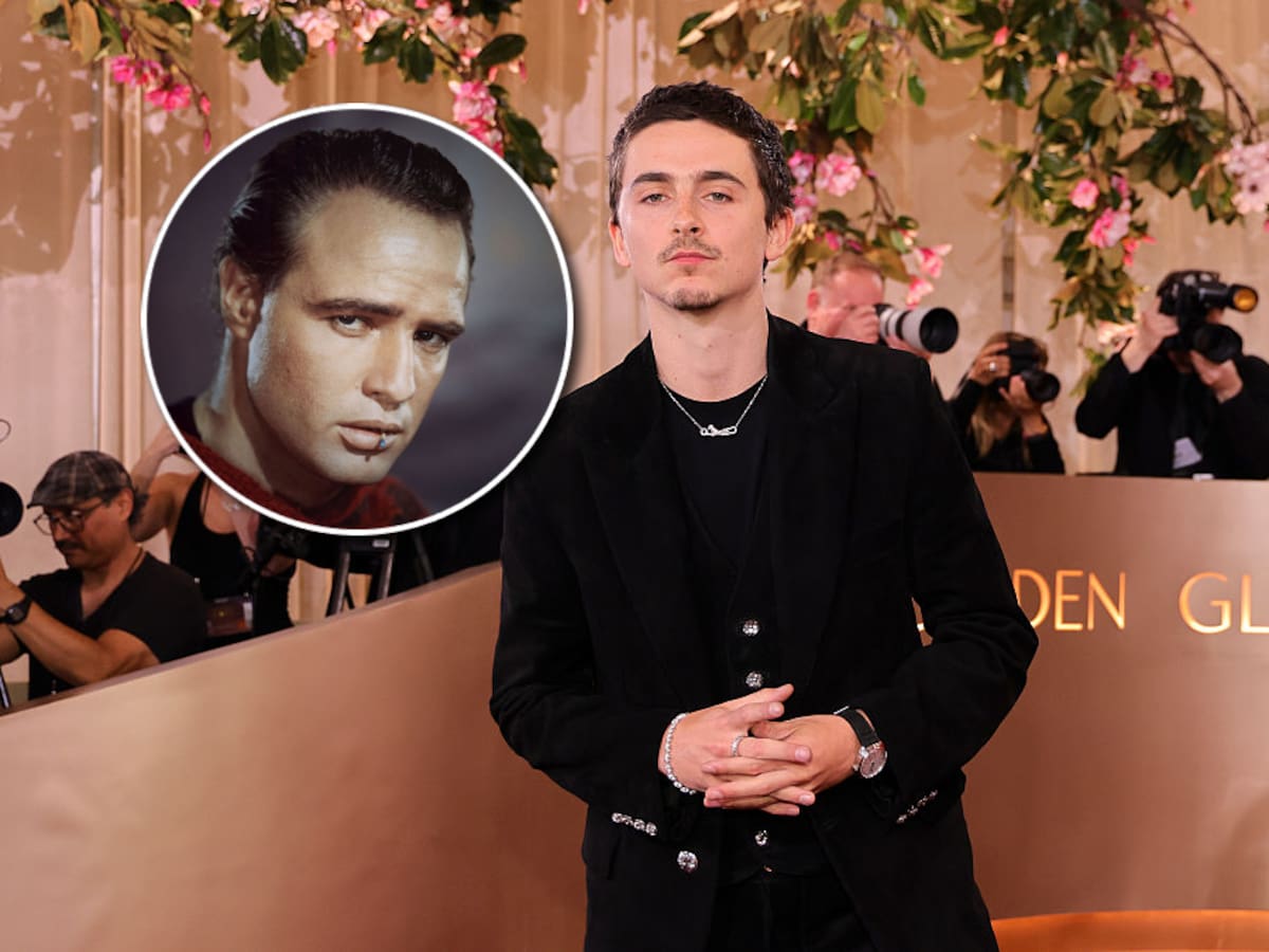 Timothée Chalamet a la altura de los grandes: igualó importante récord de Marlon Brando tras la nominación a los Oscar