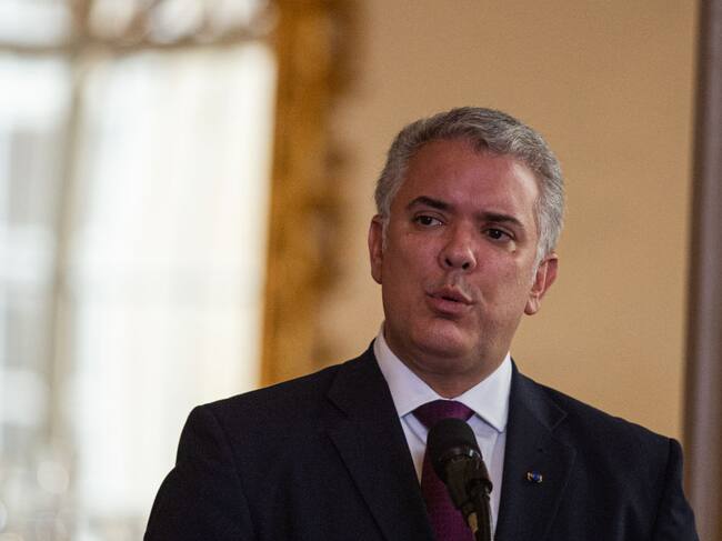 El presidente colombiano Iván Duque