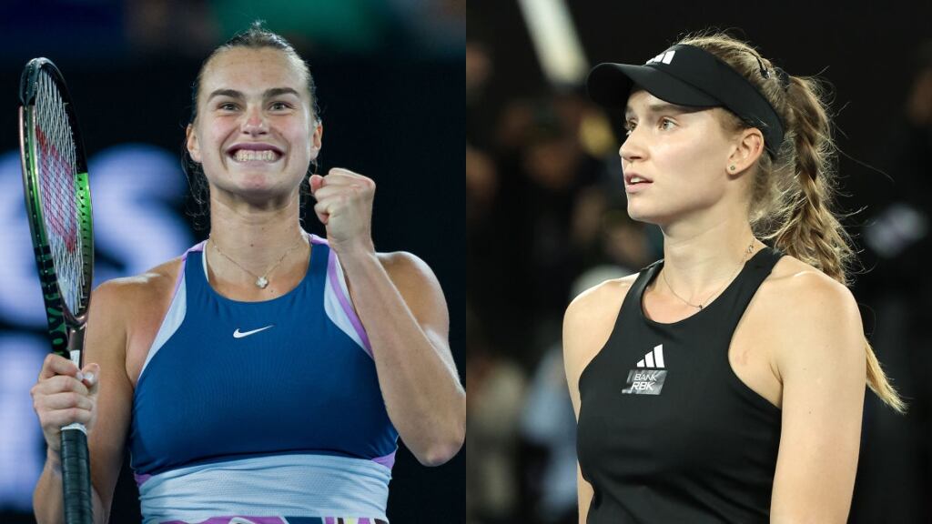 Aryna Sabalenka y Elena Rybakina definirán a la campeona del Abierto de Australia