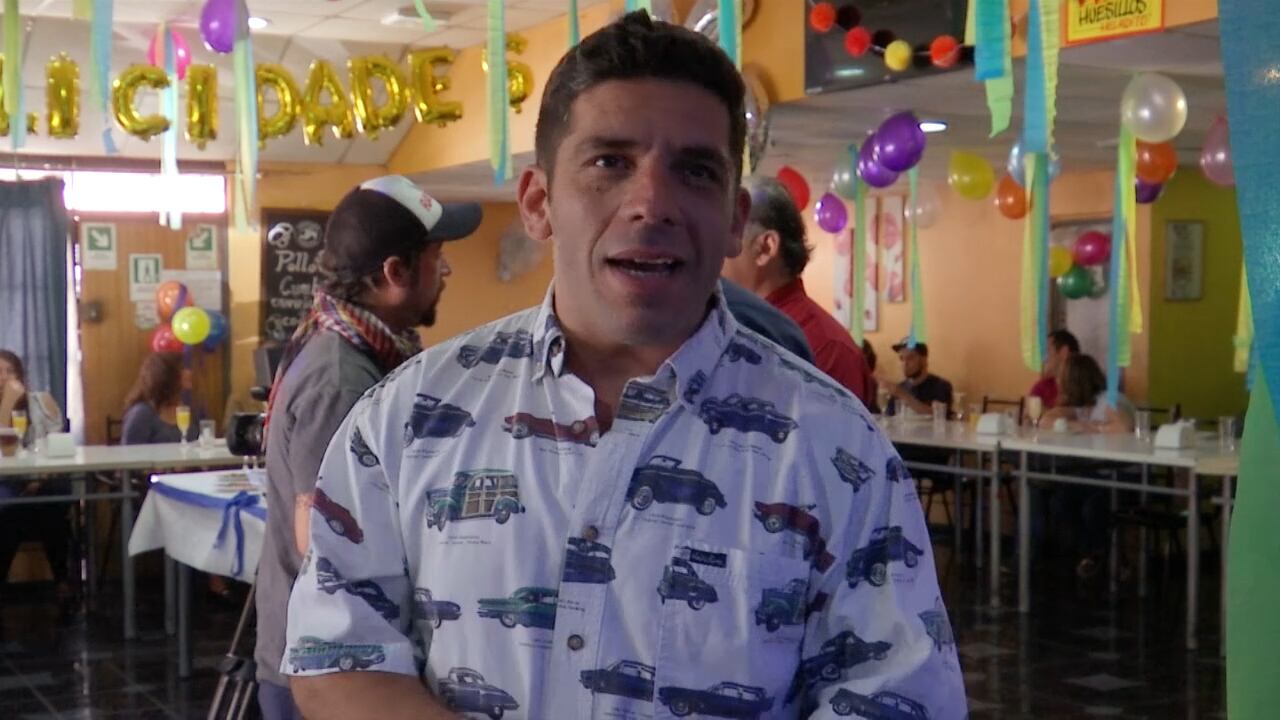 El chef Miguel "Serrucho" Valenzuela