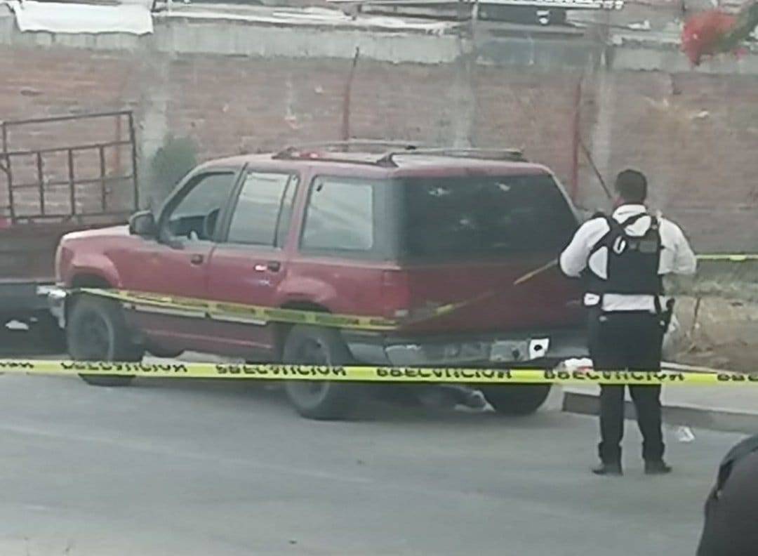 La policía custodia el sector donde fue asesinada Alma Barragán