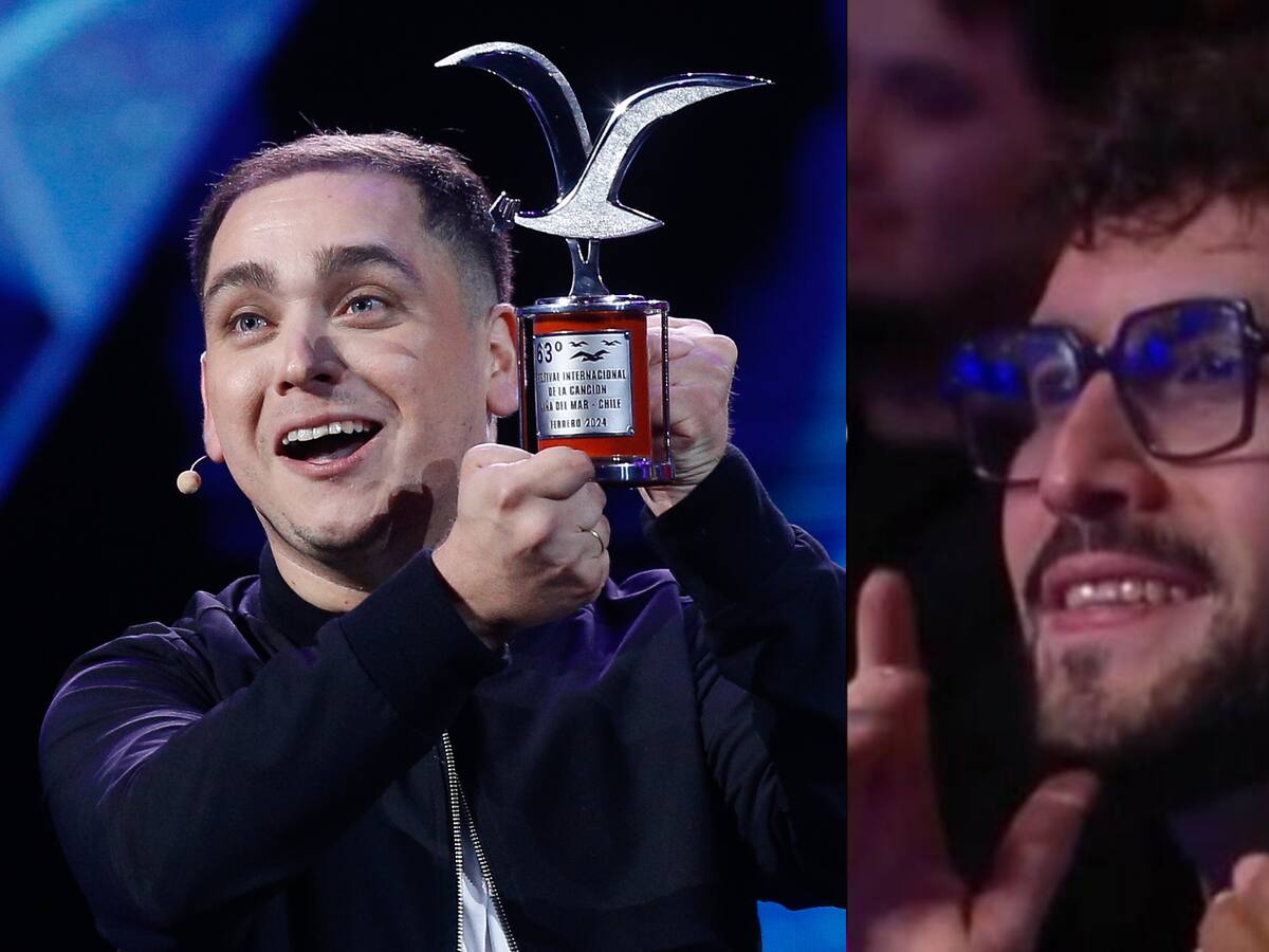 “Más amigos apañadores como ellos”: El apoyo de Edo Caroe y Pedro Ruminot a Lucho Miranda en Viña 2024 que se hizo viral en las redes