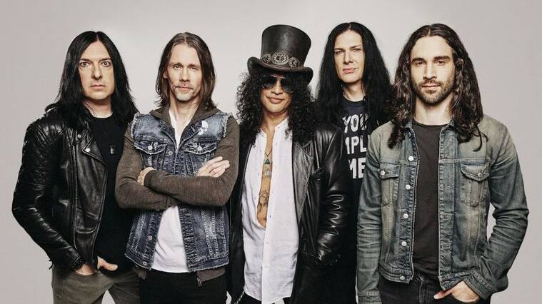 No lo podían creer: este fue el saludo de Slash a Los Tenores