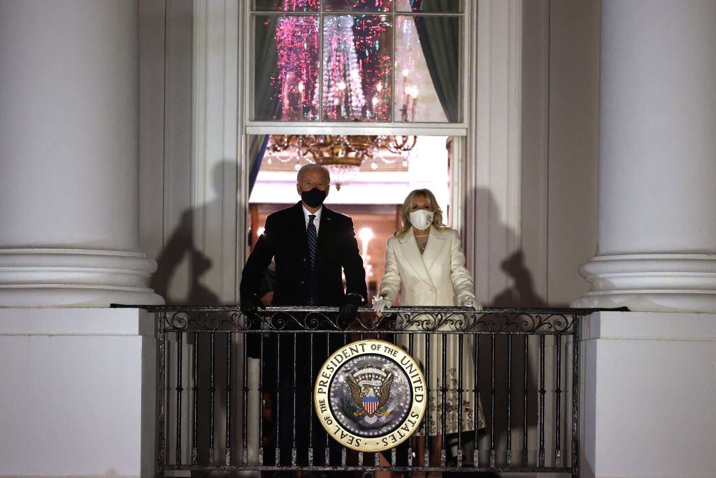 Joe y Jill Biden en la Casa Blanca