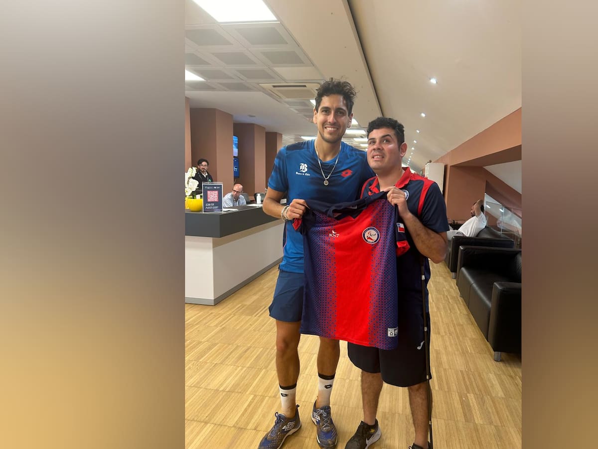 “Fue un momento único”: capitán de la selección chilena de fútbol para ciegos fue testigo del triunfazo de Tabilo en cuartos de final de Roma