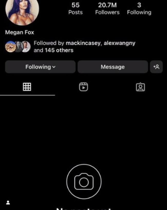Megan Fox Instagram