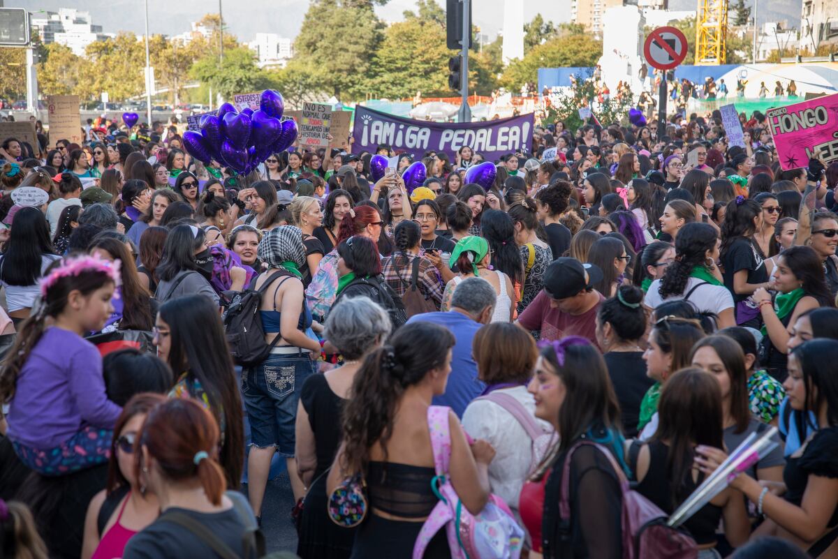 Agencia Uno | Marcha 8M en Santiago