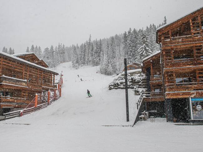 Nueva en el centro de esquí de la ciudad de Verbier
