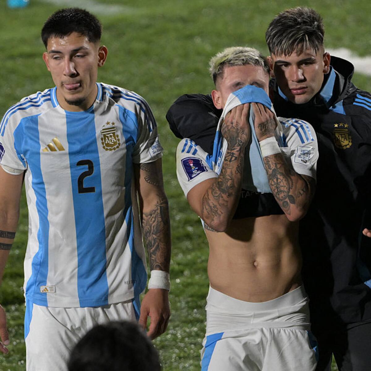 “Los goles que gritaron los chilenos...”: el llanto argentino tras perder la final del Mundial Sub 20 ante Marruecos