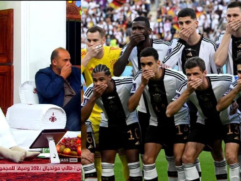 En Qatar se burlan de Alemania y del gesto de protesta que realizaron los jugadores en el Mundial