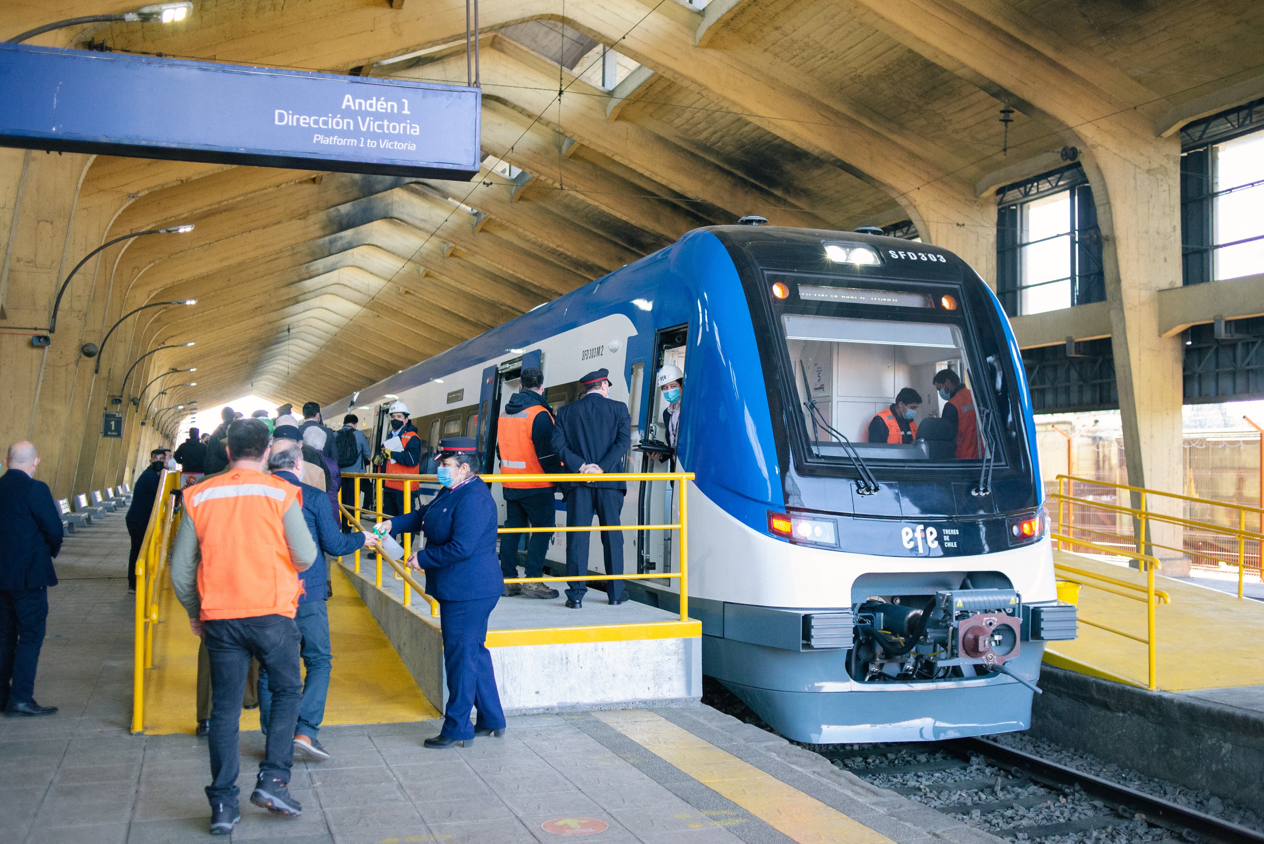Para evitar accidentes: EFE Sur lanza innovadora app que permite saber dónde viene el tren