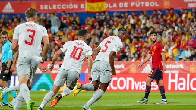 Nations League: España sufre sorpresiva derrota ante Suiza